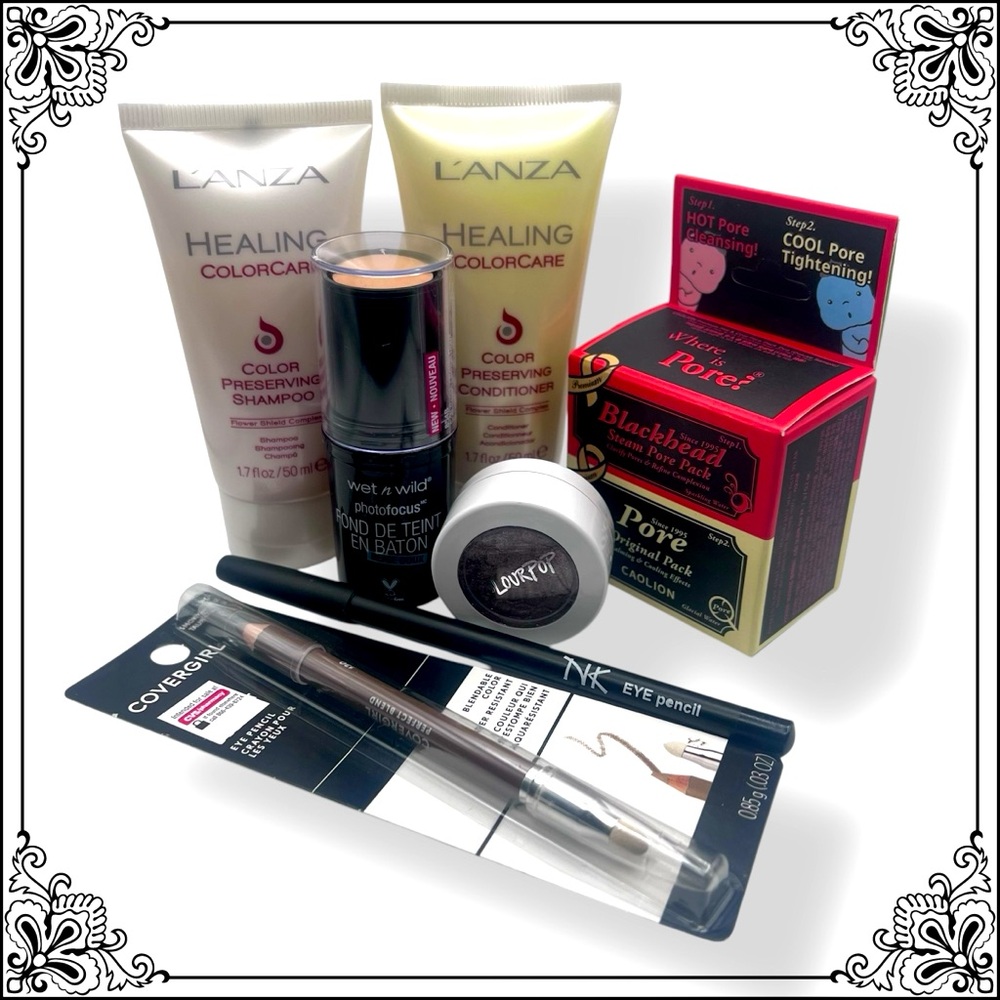 Lot of 7 Cosmetic & Beauty Items: Colour Pop, Cover Girl, Etc./ Brand New NIP